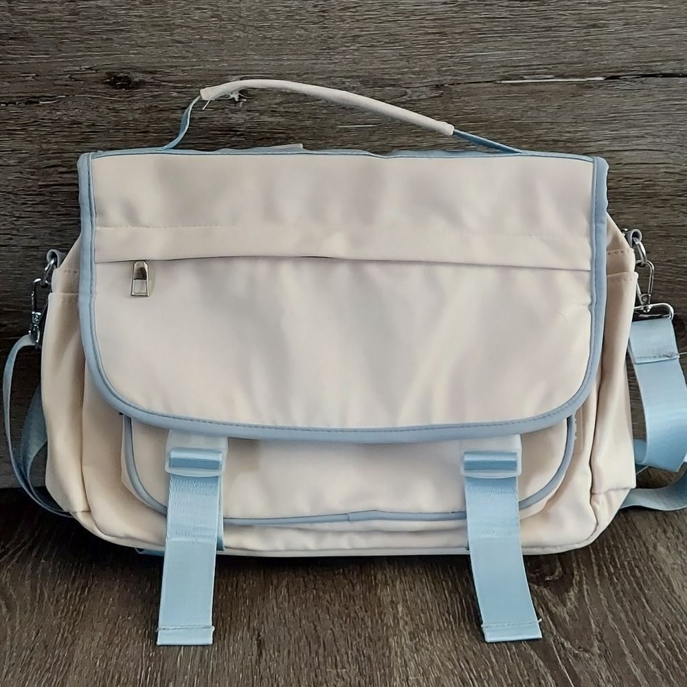 Student Messenger Laptop Crossbody Bag Backpack